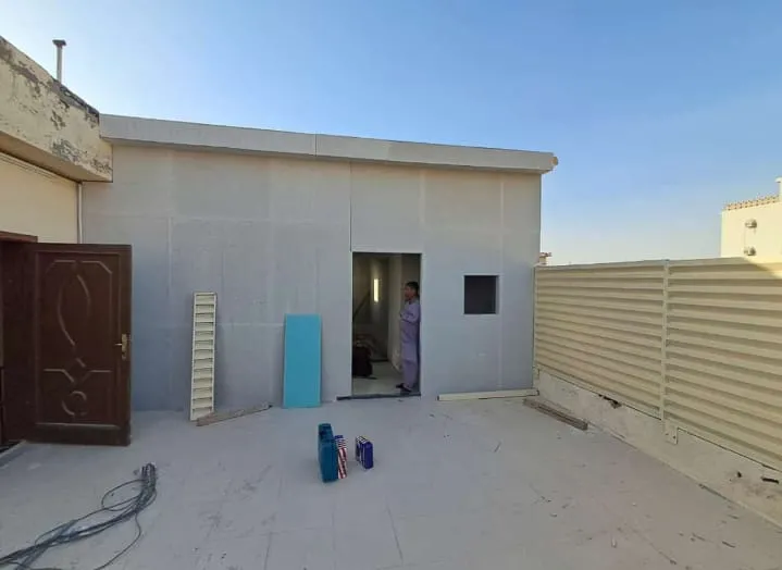 افضل مقاول بناء ملاحق ساندوتش بانل حي العقيق والنرجس بالرياض