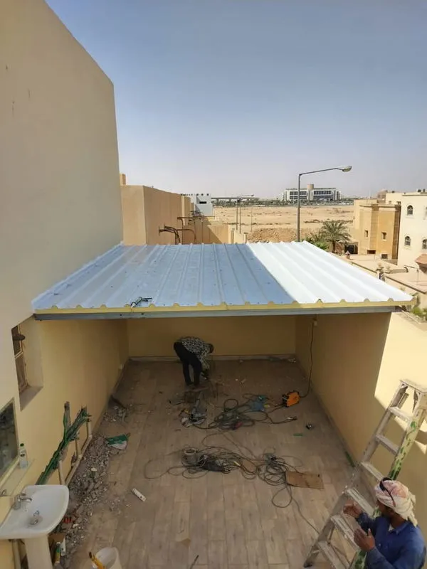افضل مقاول بناء ملاحق ساندوتش بانل حي العقيق والنرجس بالرياض