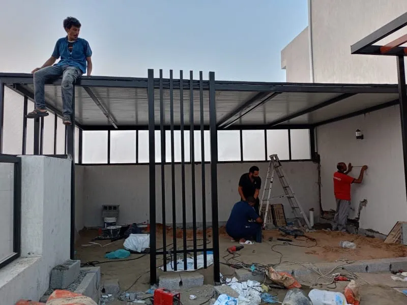 افضل مقاول بناء ملاحق ساندوتش بانل حي العقيق والنرجس بالرياض