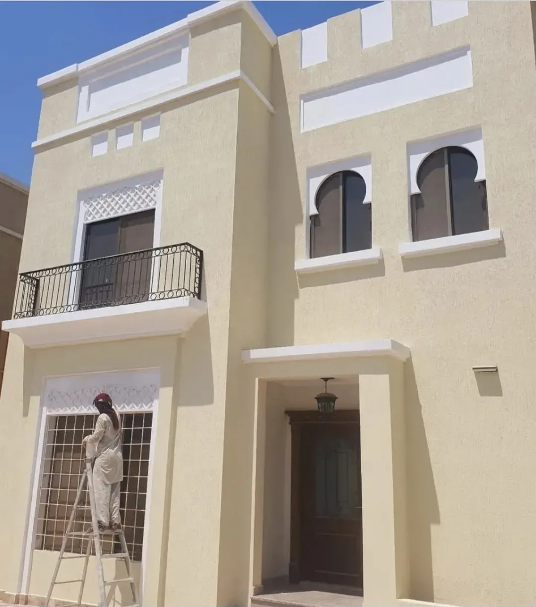 مقاول تجديد واجهات فلل ومنازل شمال الرياض حي الملقا والعليا 