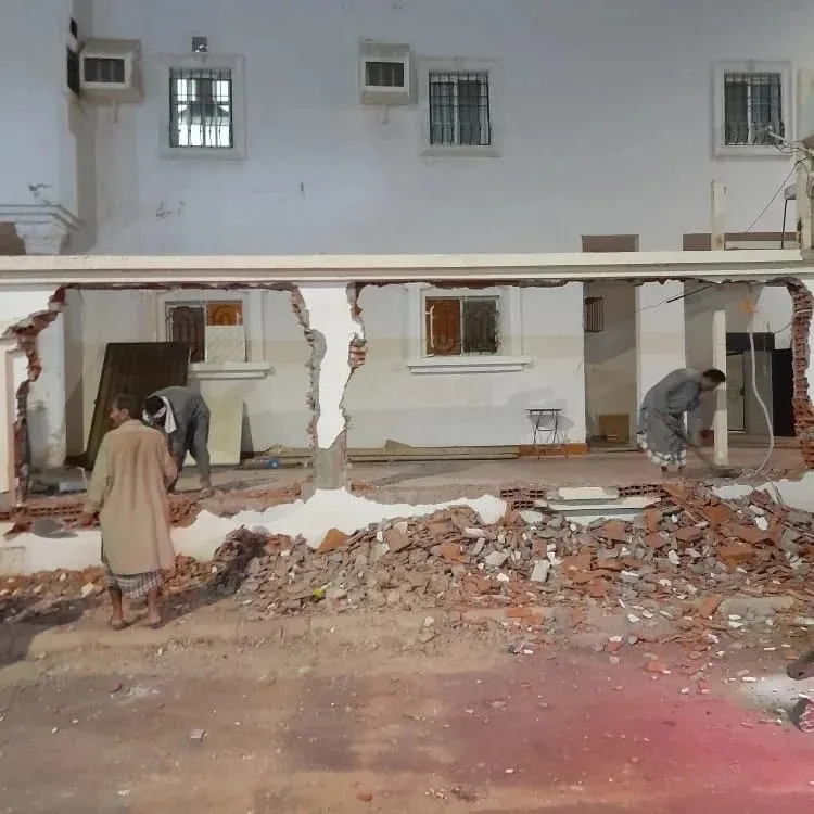 تجديد وصيانة وترميم واجهات فلل مباني بشمال الرياض 