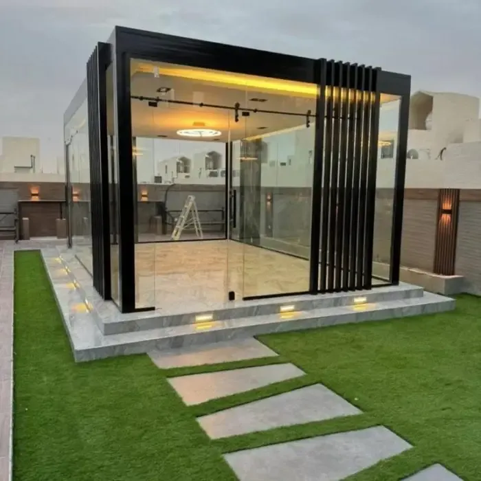 ترميم وتصاميم جلسات وشالات حدائق بشمال الرياض
