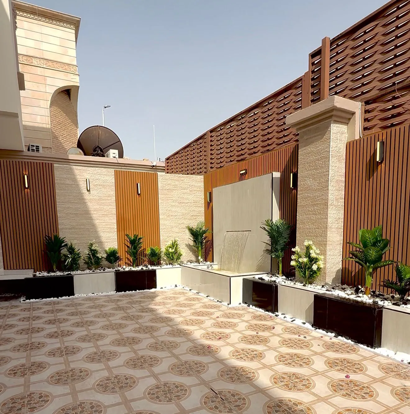 ترميم وتصاميم جلسات وشالات حدائق بشمال الرياض