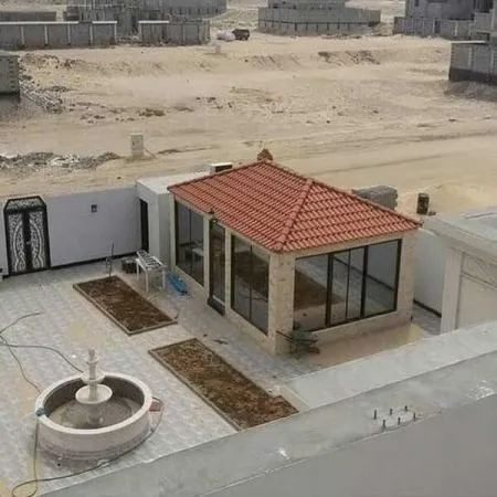 تصميم ملحق خارجي صغير بالرياض 