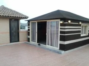 تصميم ملحق خارجي صغير بالرياض 