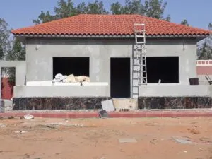 تصميم ملحق خارجي صغير بالرياض 