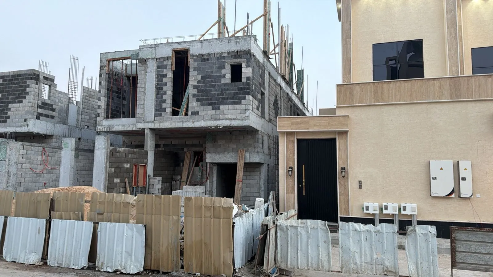 مقاول بناء وترميم الواجهات الخارجية والداخلية 