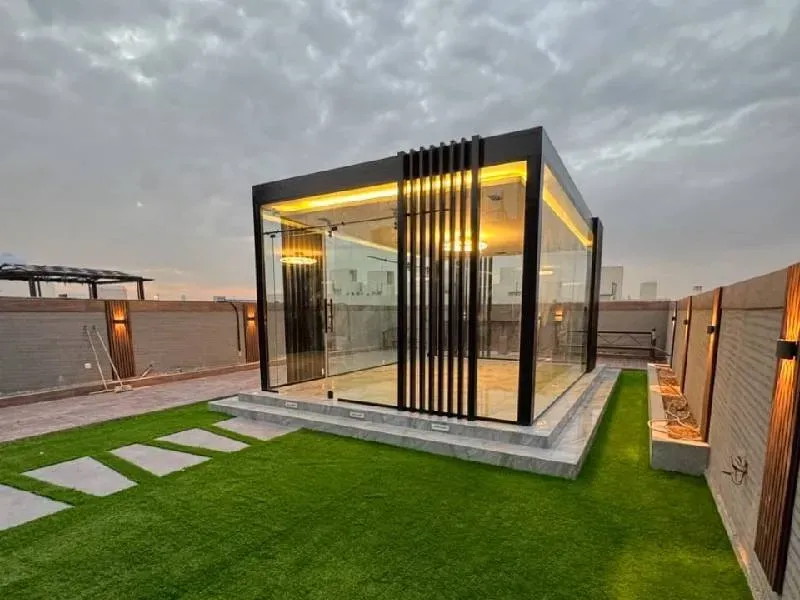 غرف إضافية خارجية وملاحق للاستراحة بشمال الرياض 0534659817