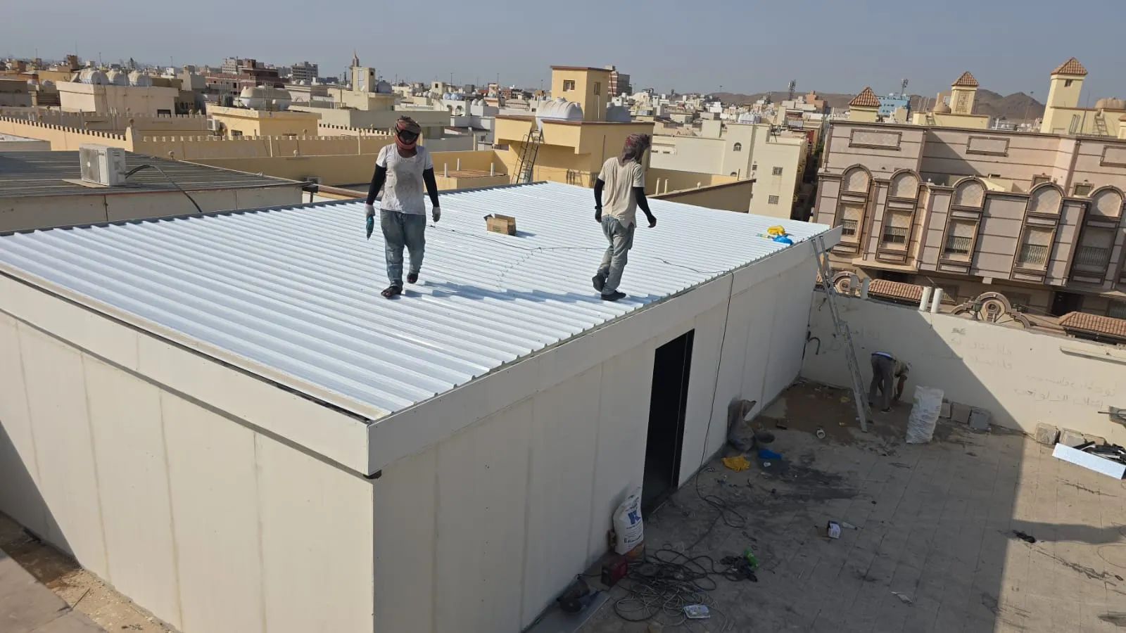 غرف إضافية خارجية وملاحق للاستراحة بشمال الرياض 0534659817