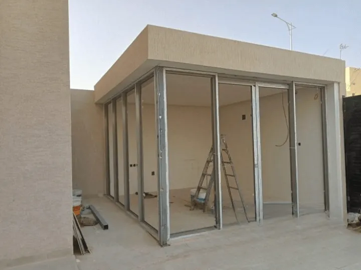 مقاول بناء ملاحق اسمنت بوردبشمال الرياض تصاميم مودرن 2026