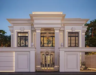 واجهات فلل عصرية في شمال الرياض | تصاميم فخمة وحصرية 2026