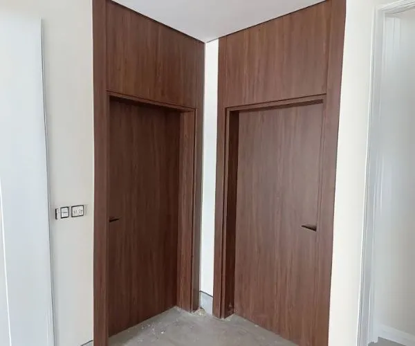 أبواب خشب داخلية مودرن بحي الصحافة:الفخامة والجودة للأبواب