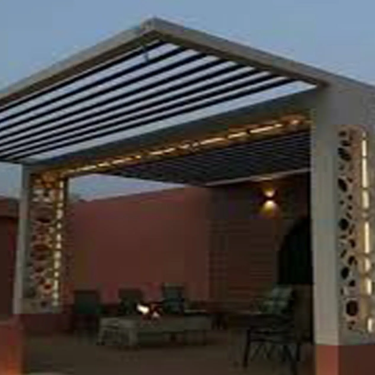 أفضل أفكار تصميم مجالس وجلسات خارجية للمنازل والأسطح حي لبن