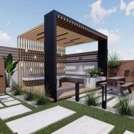 أفضل أفكار تصميم مجالس وجلسات خارجية للمنازل والأسطح حي لبن