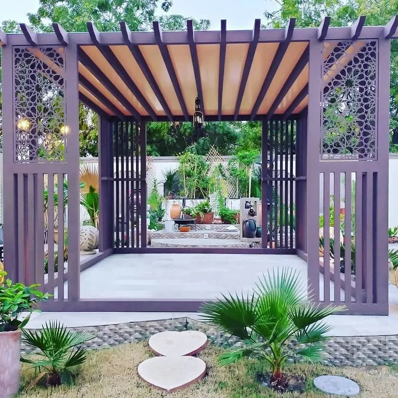 أفضل أفكار تصميم مجالس وجلسات خارجية للمنازل والأسطح حي لبن