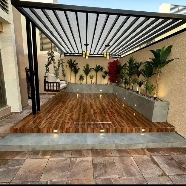 أفضل أفكار تصميم مجالس وجلسات خارجية للمنازل والأسطح حي لبن